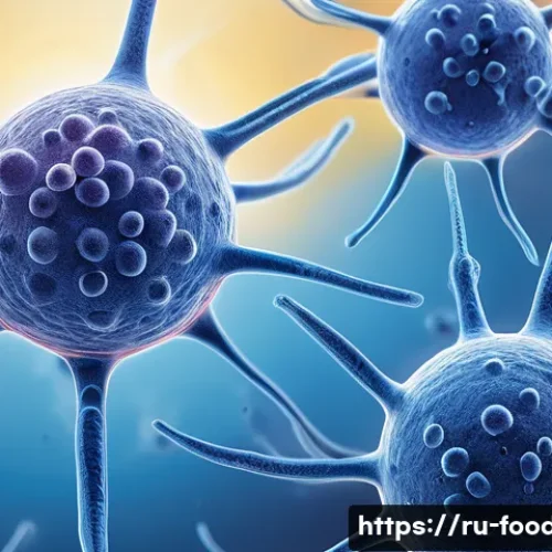 Home 31 비타민D와 면역 기능 - A detailed scientific illustration showing vitamin D molecules interacting with human immune cells s...